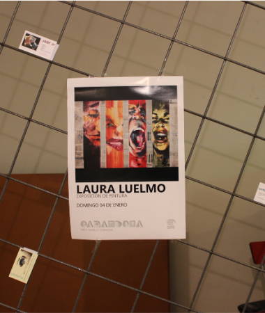 2015, Exposición de pintura individual Galería mutante Carambola, Zamora