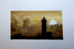 Acuarela sobre papel. 25 x30  (en colección particular). Enero de 2015 - Watercolor on paper. 25 x 30 (in private collection). January 2015