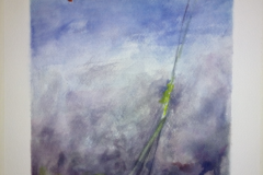 Acuarela sobre papel. 25 x30  (en colección particular). Enero de 2015 - Watercolor on paper. 25 x 30 (in private collection). January 2015