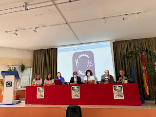 IV "Laura Luelmo" Literary Contest. Photographs of the awards ceremony (Source: Web IES Vázquez Díaz (Main page)