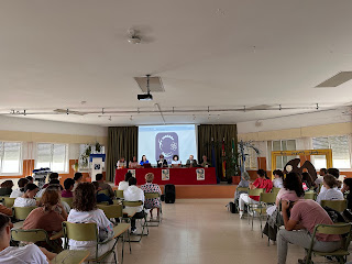 IV "Laura Luelmo" Literary Contest. Photographs of the awards ceremony (Source: Web IES Vázquez Díaz (Main page)